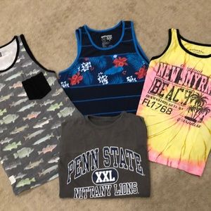 Men’s cut off the tank tops